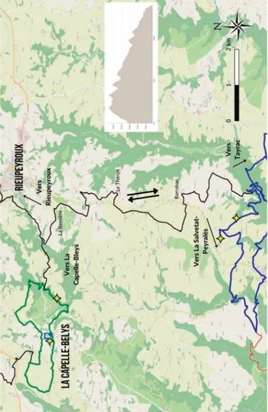 circuit de liaison VTT VAE - La Salvetat Peyralès / Rieupeyroux, OFFICE DE TOURISME AVEYRON SEGALA