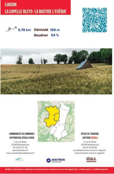 circuit de liaison VTT VAE - La Capelle Bleys / La Bastide l'Evêque, OFFICE DE TOURISME AVEYRON SEGALA