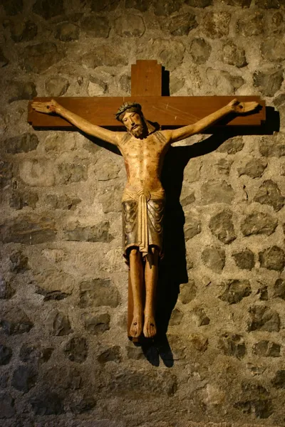 Christ Roman église de Thérondels, Office de Tourisme de Mur-de-Barrez