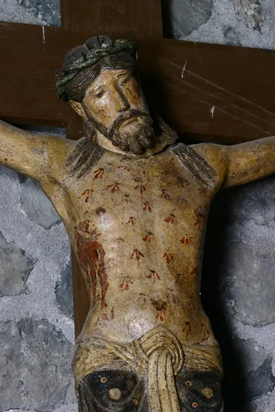 Christ Roman Eglise de Thérondels, Office de Tourisme de Mur-de-Barrez