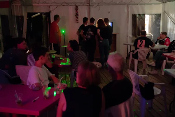 Les Chalets de la Gazonne (groupes) Soirée, Chalets de la Gazonne