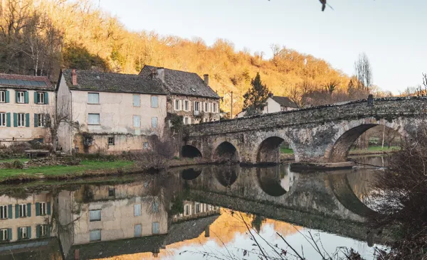 Pont de Cirou - Le Ségala Terre de Nuances, OFFICE DE TOURISME PAYS SEGALI