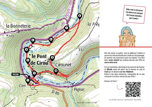 Carte-chasse au trésor 