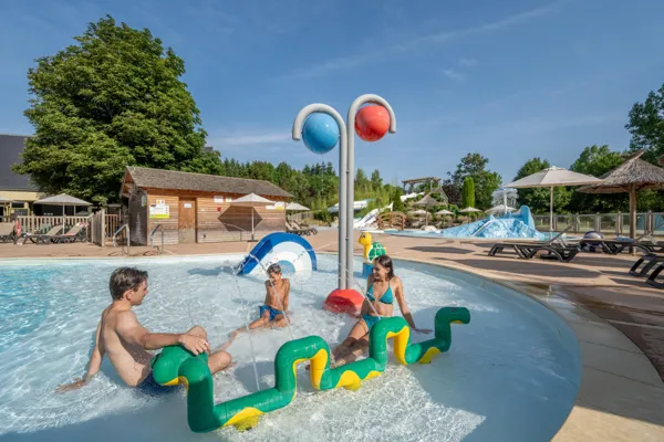 Aire de jeux aquatiques enfants, Camping Le Caussanel - Ciela Village