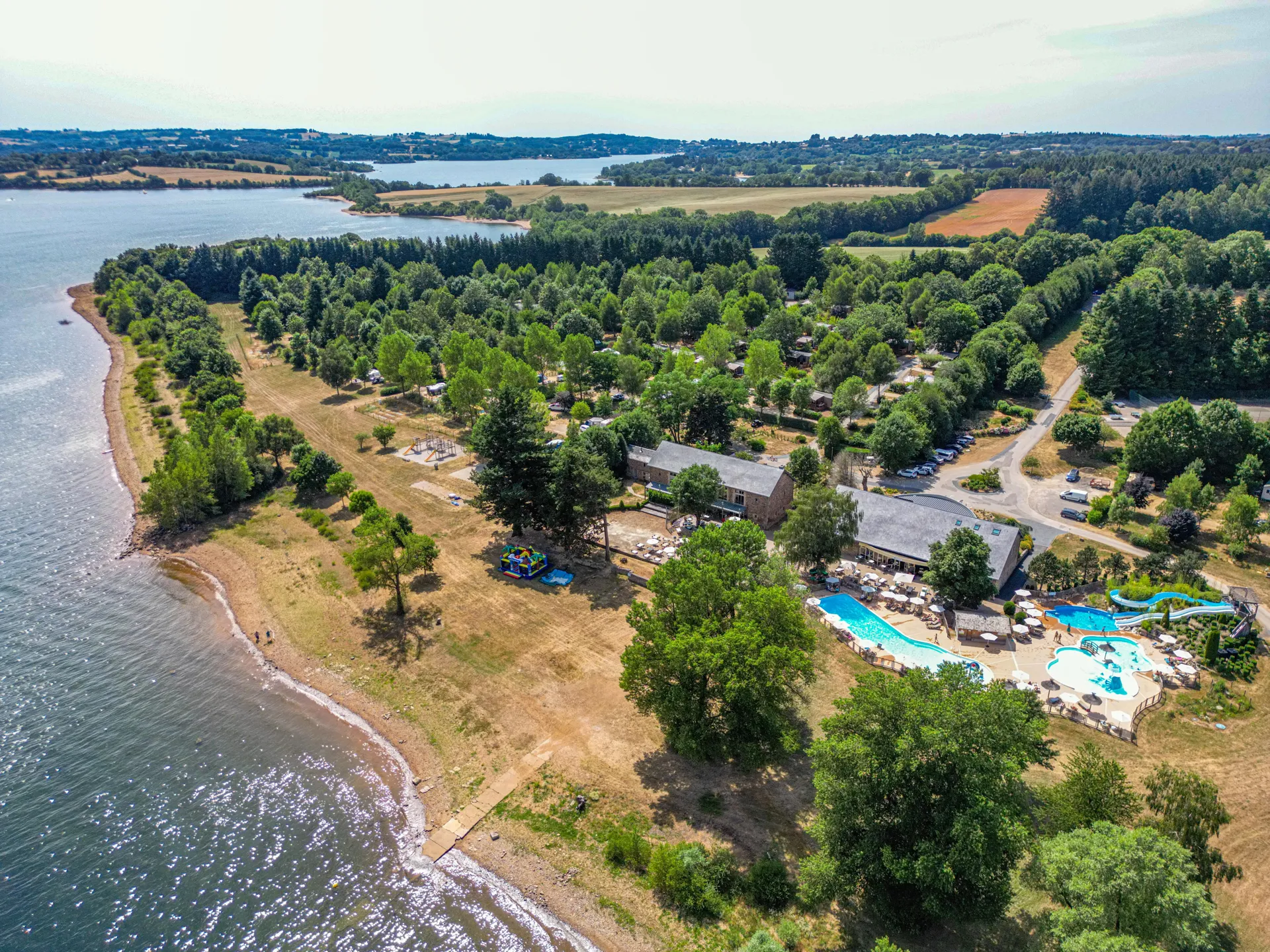 Camping en bord de lac, Camping Le Caussanel - Ciela Village