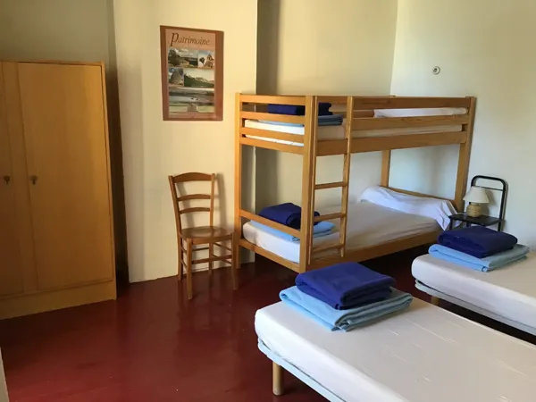 Chambre Orchidée, 4 pers., Gîte de Montredon