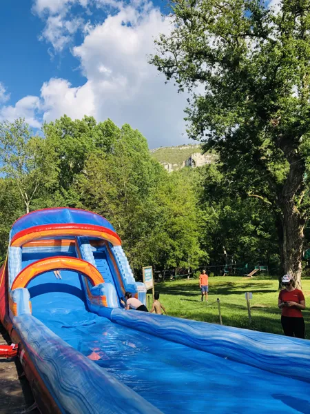 Toboggan aquatique, Acroparc du mas