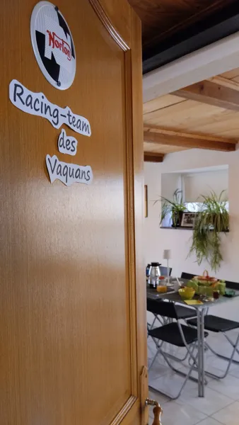 la salle d'accueil du gîte BSA, Gîtes Les Vaquans