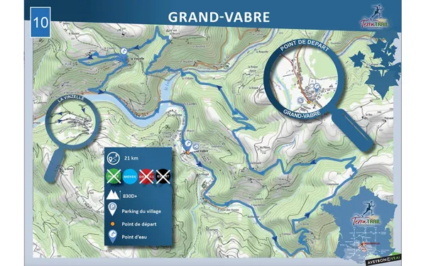 TERRA TRAIL Parcours 10 Grand-Vabre, 
