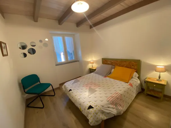 Chambre lit double, G. Valat