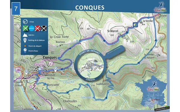 Terra Trail Parcours 7 Conques, 