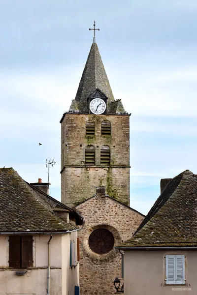 Clocher de l'église de Sauveterre-de-Rouergue, OFFICE DE TOURISME PAYS SEGALI-Gilhodes.E