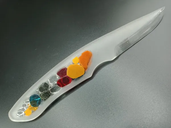 Couteaux en verre, La Perle d'Art