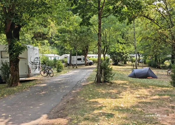 Aire de service au camping Le Temps d'une Pause