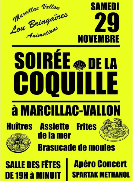Soirée de la coquille