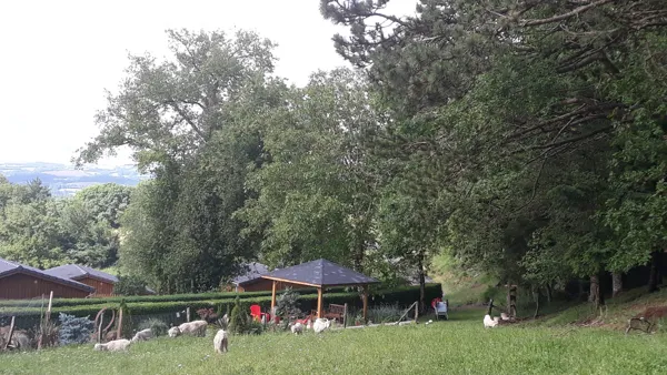 Les chèvres angora et le jardin, Le Jardin de Chalets