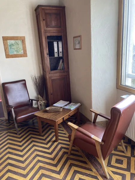 Espace lecture, jeux de société, Gite de Montredon