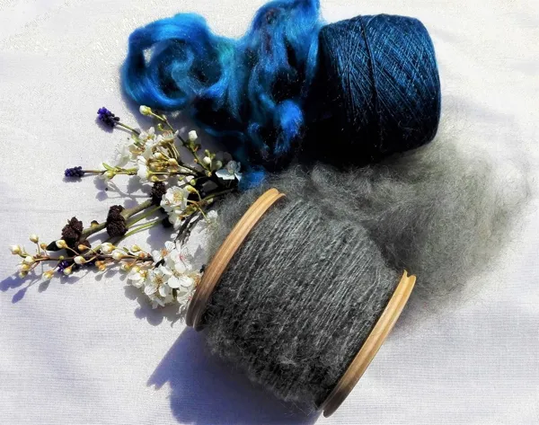 Laine filée au rouet, Laines 