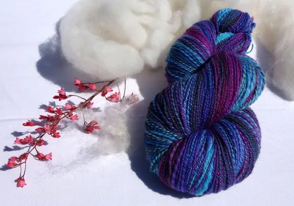 Laine filée au rouet, Laines 