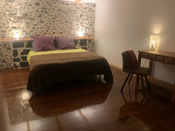 Chambre lit double, Les Jardins de Lumière