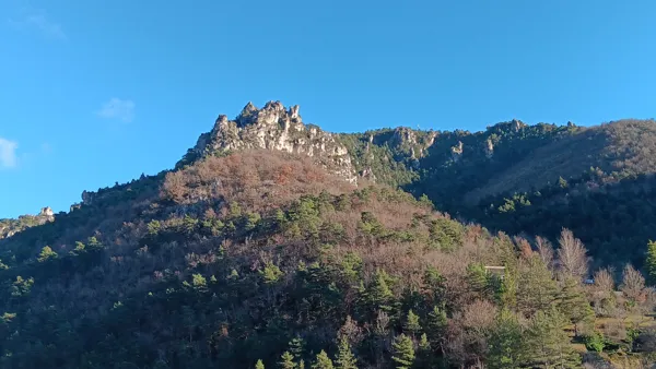 DE LA TERRASSE VUE SUR LE CAUSSE NOIR, PANORAMA