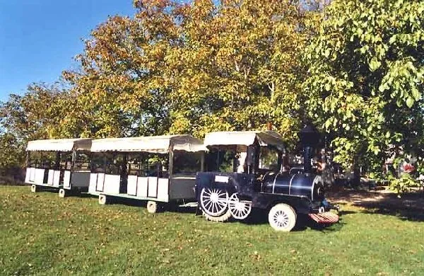 Visite en petit train de la Vallée des Daims, OFFICE DE TOURISME DU CANTON D'ENTRAYGUES SUR TRUYERE