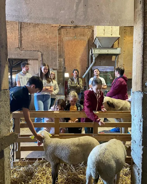 Visite à la ferme Chez Charlie et Fabien, Maison Liquière