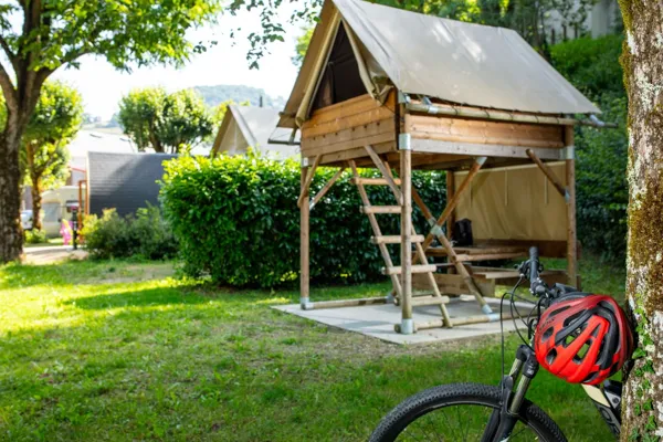 Camping Qualité Le Val de Saures - Bivouac 2 personnes, Hervé Leclair Algodia - Camping Qualité Val de Saures