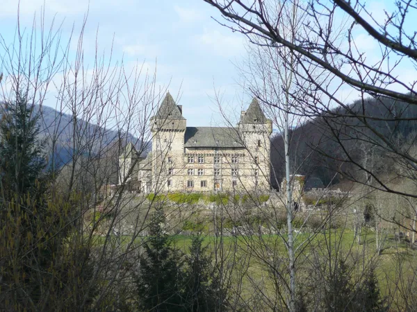 Façade Sud Château de Messilhac, Isabelle Galle