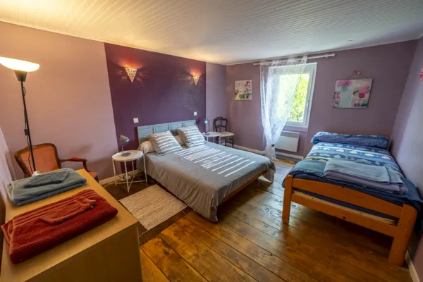 Chambre 2 en Rez de chaussée