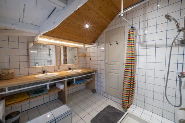 Salle d'eau + WC au 1er étage