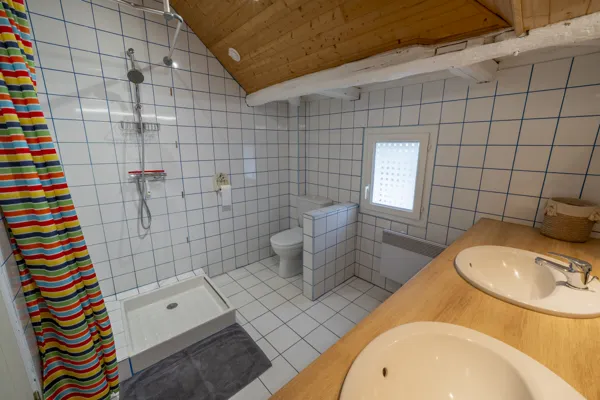 Salle d'eau + WC au 1er étage