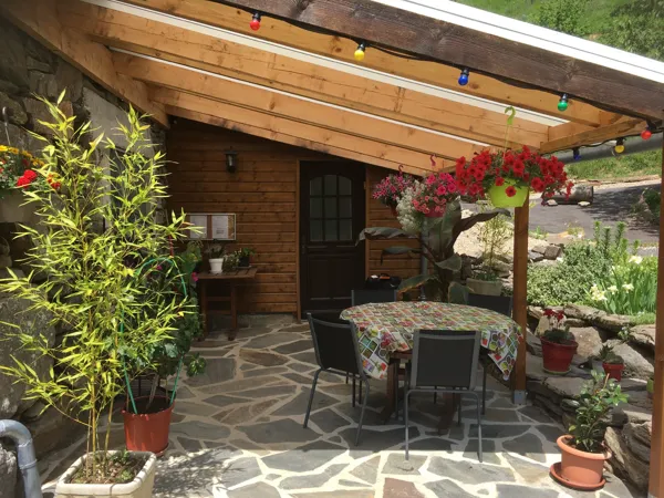 Chambre Automne entrée privée lépadou bas, Michel Guichard - Le Lépadou Bas