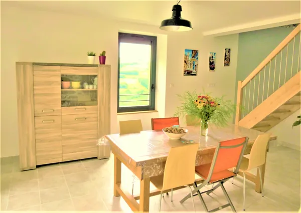 La salle à manger - gitelavinzelle.jimdofree.com, La Grange Del Coustoubi