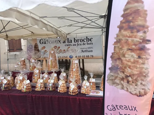 Le Clocher - Gâteaux à la broche, Office de Tourisme des Causses à l'Aubrac