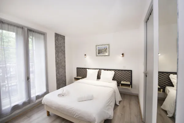 Chambre double sdb privative