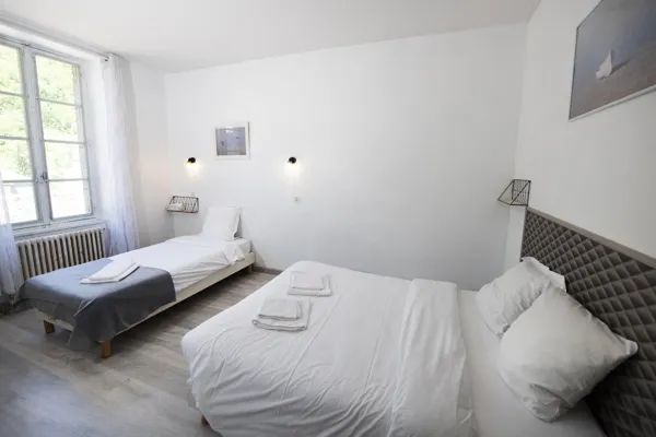 Chambre triple sdb privative