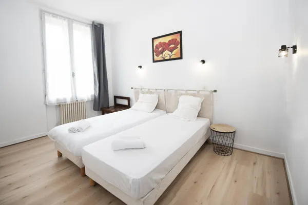 Chambre double sdb privative