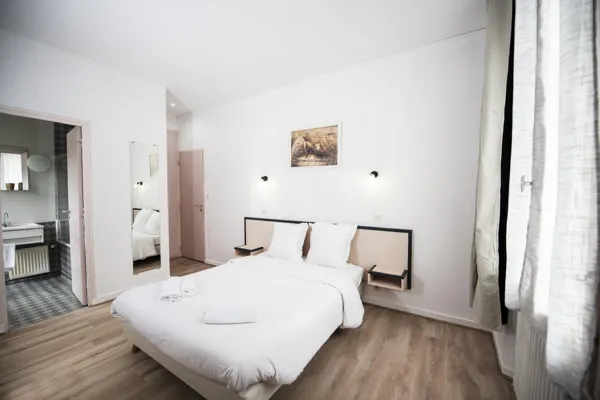 Chambre double sdb privative