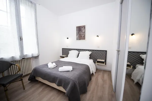 Chambre double sdb privative