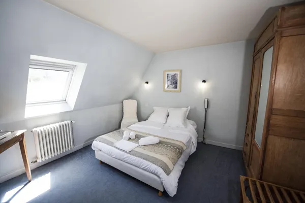 Chambre double sdb commune