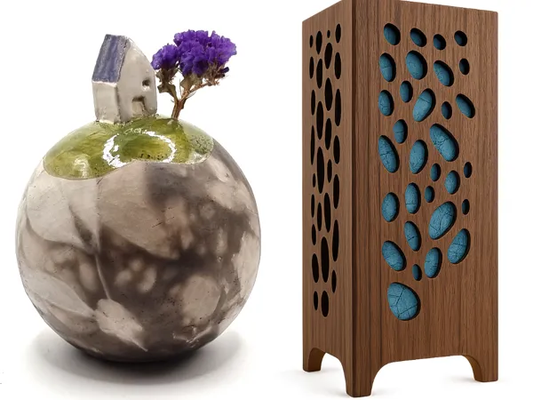 Karine - Ceramiste Plasticienne
Corinne - Chantournage, O'Fil de l'Art