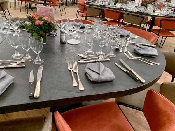 Notre restaurant La Cazelle, Causse Comtal