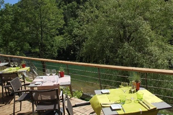 Terrasse, Hotel de la Muse et du Rozier (groupes)