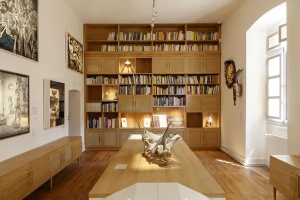 Abbaye de Beaulieu-en-Rouergue - bibliothèque, Eric Sanders - Centre des monuments nationaux