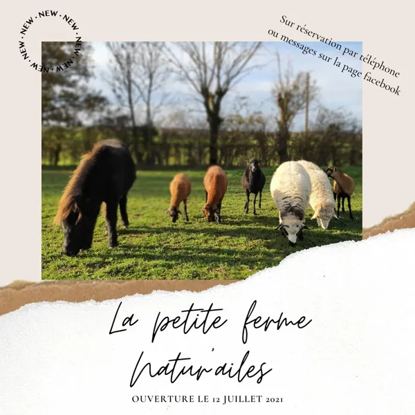 La petite ferme naturailes, OFFICE DE TOURISME DE PARELOUP LEVEZOU