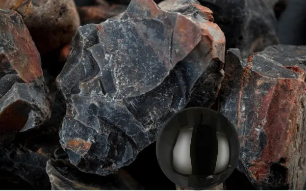 Pierre fine onyx naturel noir, Atelier Bijoux Elodie Marcillac Estaing