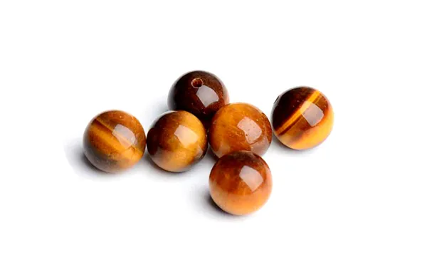 Pierre fine oeil de tigre naturel, Atelier Bijoux Elodie Marcillac Estaing