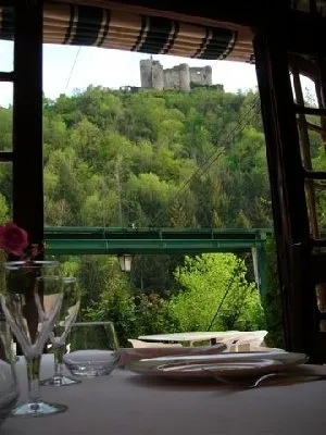 Vue sur la Forteresse de Najac, HÔTEL LE BELLE RIVE