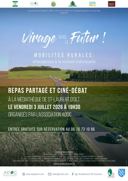 Repas partagé, ciné et débat à la médiathèque